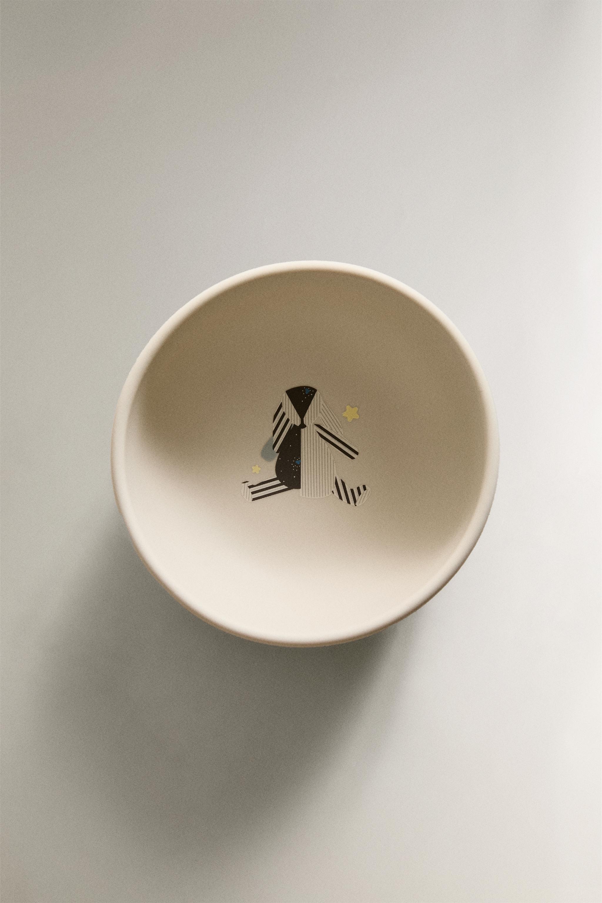 KIDS’ SILICONE RABBIT BOWL